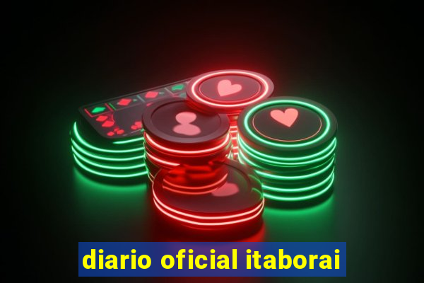 diario oficial itaborai